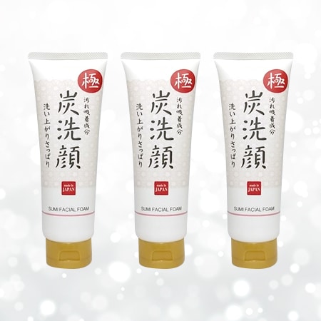 3本セット】極炭洗顔フォーム 150gを税込・送料込でお試し｜サンプル