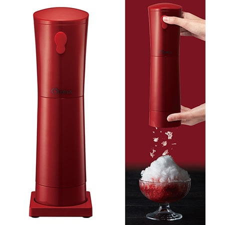 Doshisha ドウシシャ 大人のふわふわ氷かき器 調整ネジ付タイプ レッド Dhis 18rdを税込 送料込でお試し サンプル百貨店 株式会社ドウシシャ