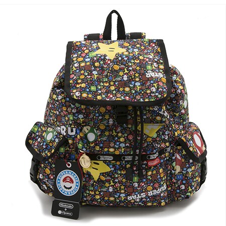 LeSportsac【×NINTENDO】MEDIUM VOYAGER BACKPACK / 7357-g355G355OS 