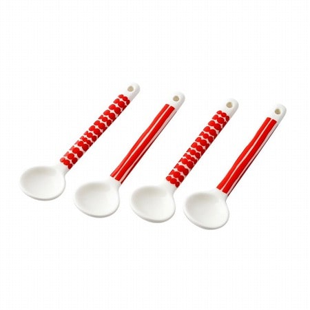 marimekko(マリメッコ)[4本セット]セラミックスプーンCERAMIC SPOON