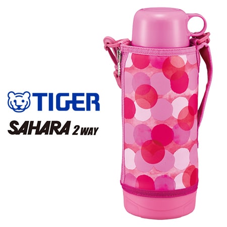 ピンクドット/0.8L]タイガー魔法瓶(TIGER)/サハラ ステンレスボトル