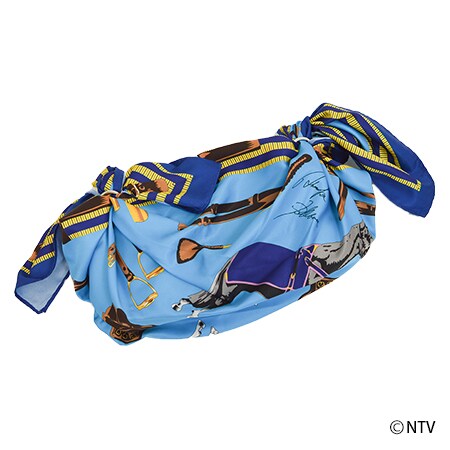 ペレボルサ アンミカコラボスカーフセットラウンドバッグ グレージュを税込 送料込でお試し サンプル百貨店 日本テレビ放送網株式会社