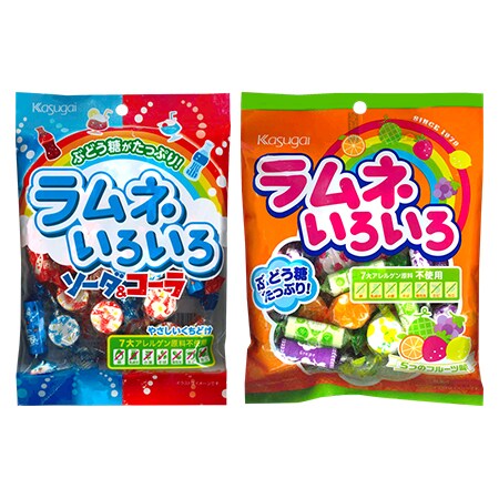 ラムネ4種セットを税込・送料込でお試し｜サンプル百貨店 | 春日井製菓