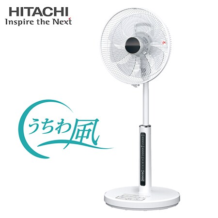 日立　扇風機　リビング　HITACHI HEF-130R WHITE