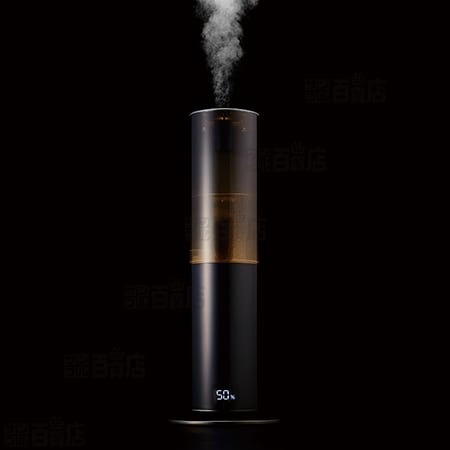 ドウシシャ/クレベリン(R) LED ハイブリッド式加湿器 (ブラック)/KMHU