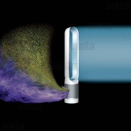 美品 ダイソン 空気清浄機能付タワーファン シルバー (TP03 WS) ダイソン Dyson Pure Cool Link タワーファン TP03WS [ホワイト