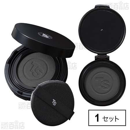 (ブラック) TSヘアーメイクファンデーション＋リフィル付きセット