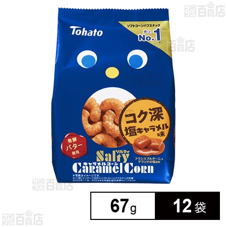 ソルティキャラメルコーン 67g