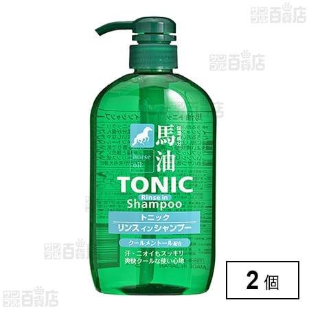馬油 トニックリンスインシャンプー 600ml