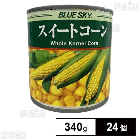BLUE SKY ホールコーン バキューム 無糖 340g