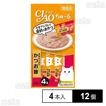 CIAO ちゅ～る 宗田かつお＆かつお節 14g×4本入
