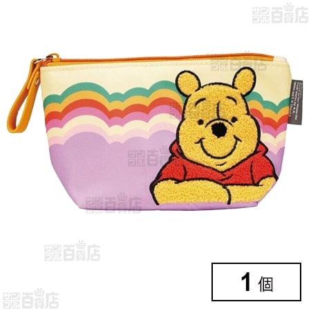 ZFP1 フラットポーチ レトロ／プーさん