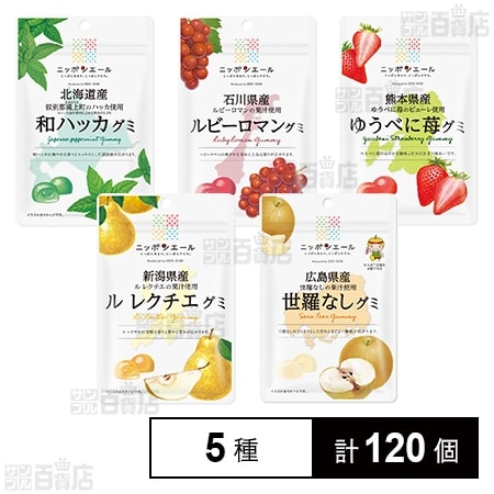 全国農協食品 グミ 5種セットを税込・送料込でお試し｜サンプル百貨店