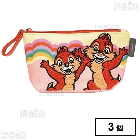 ZFP1 フラットポーチ レトロ／チップ＆デール