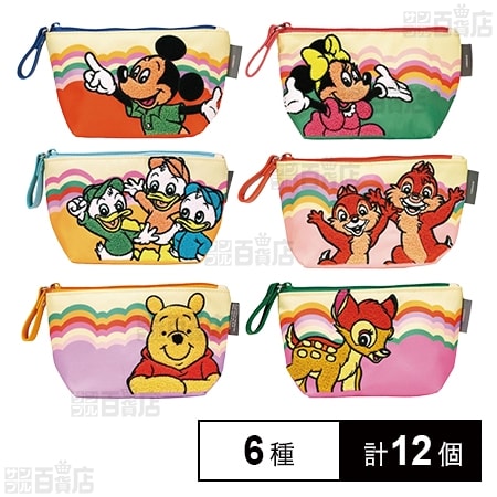 ZFP1 フラットポーチ レトロ 6種セット