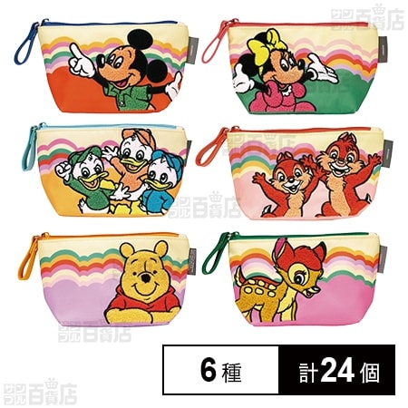 ZFP1 フラットポーチ レトロ 6種セット