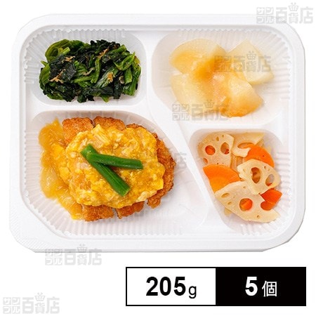 [冷凍]ニチレイフーズ きくばりごぜん カツの卵とじ風 205g×5個