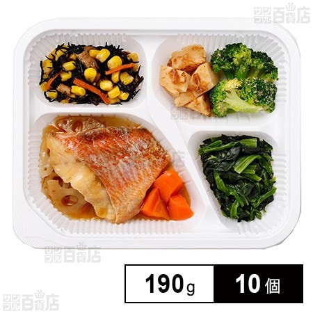 [冷凍]ニチレイフーズ きくばりごぜん 赤魚の煮付け風 190g×10個