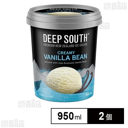 [冷凍]イワタニフーズ DEEP SOUTH バニラ 950ml×2個