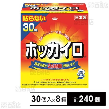 ホッカイロ貼らないレギュラー30個