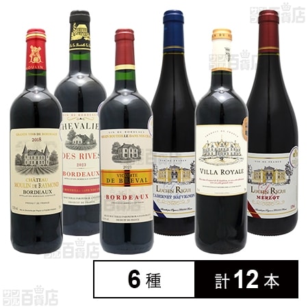 厳選！全て金賞受賞のフランス赤ワイン飲み比べセットを税込・送料込で