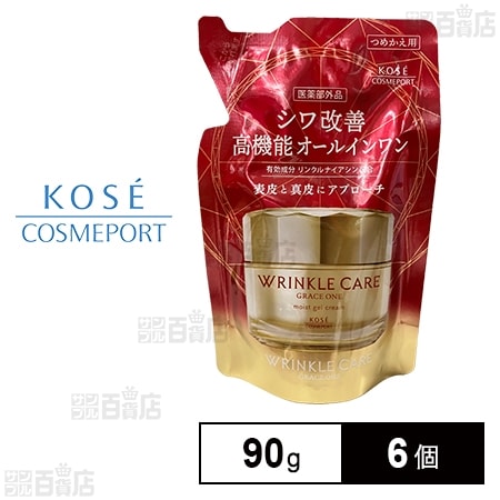 【医薬部外品】 グレイスワン リンクルケア モイストジェルクリーム つめかえ用 90g