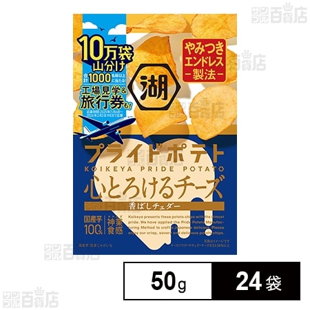 プライドポテト 心とろけるチーズ 香ばしチェダー 50g