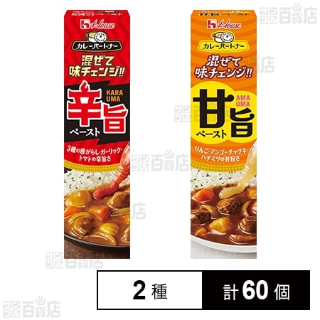 カレーパートナー 辛旨ペースト 40g / 甘旨ペースト 42g
