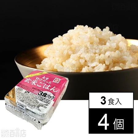 東洋ライス 金芽ロウカット玄米ごはん (150g×3食パック)×4個