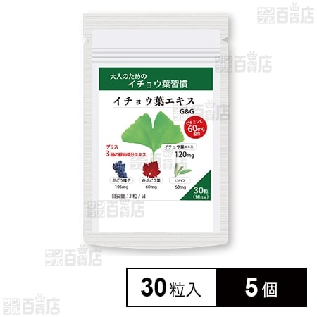 イチョウ葉エキス 30粒入