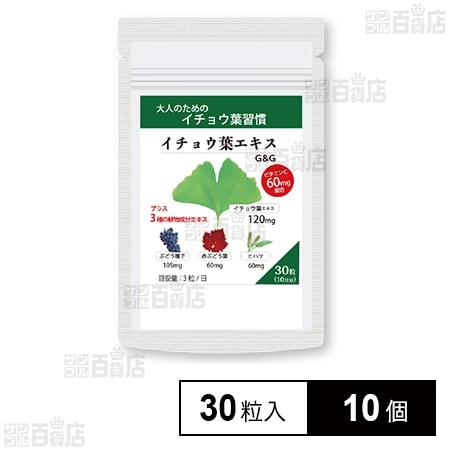 イチョウ葉エキス 30粒入