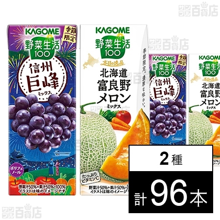 KAGOME野菜生活100北海道富良野メロン195ml×108本！ 13-1200x675-1.jpg