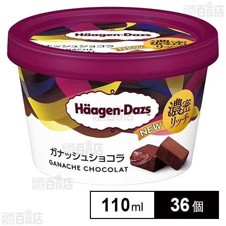 [冷凍]ハーゲンダッツ ミニカップ ガナッシュショコラ 110ml×36個