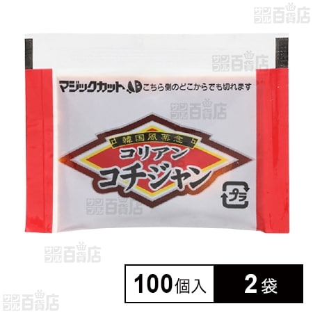 テーオー食品 コリアンコチジャン (5g×100個入)×2袋