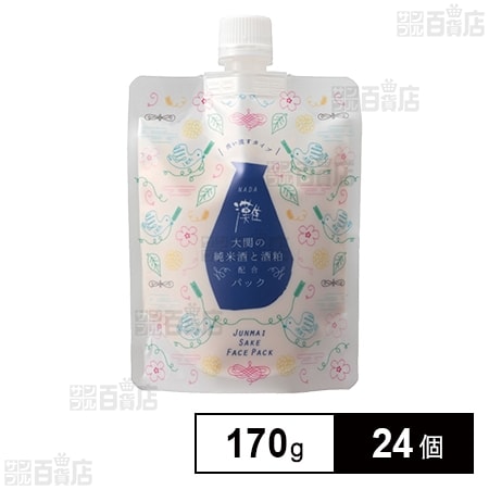 蔵元発 灘 純米酒と酒粕のパック 170g
