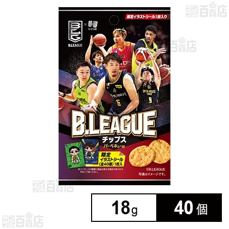 B.LEAGUEチップス 限定シール付き 18g