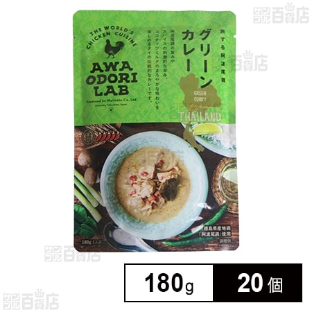 AWAODORILABO 阿波尾鶏グリーンカレー 180g