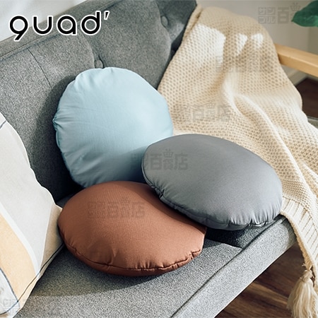 【ブルーグレー】QUADS(クワッズ)/蓄熱式ビーズクッション湯たんぽ「スモア」(コードレス)/QS552BG 
