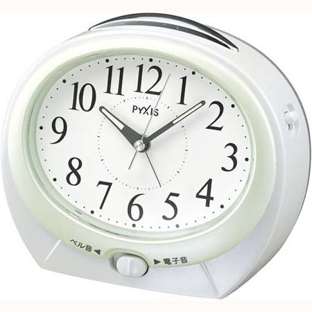 SEIKO PYXIS (ピクシス) 目覚し時計 アラーム音切替タイプを税込・送料
