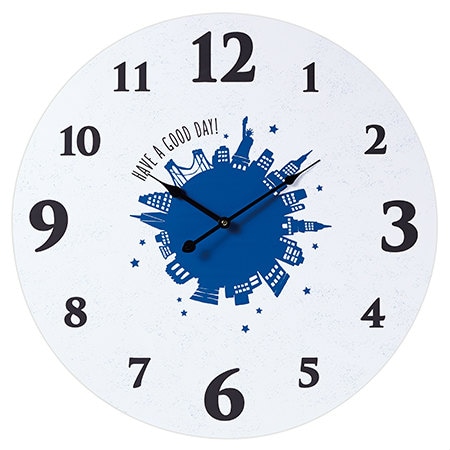 【NEW YORK CITY】60cm壁掛け時計