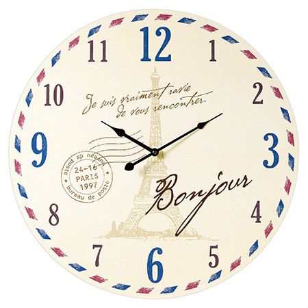 【PARIS】60cm壁掛け時計