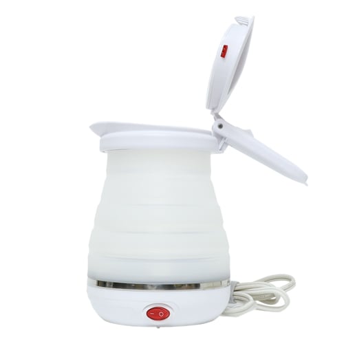 ホワイト　折りたたみトラベルケトル 800ml