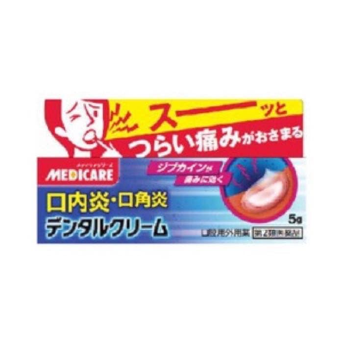 第2類医薬品】メディケアデンタルクリーム 5G 口内炎・歯周病を税込 