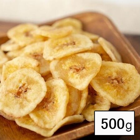 500g】フィリピンセブ島産 バナナチップスを税込・送料込でお試し