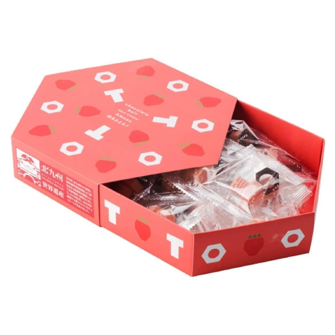 ネジチョコ 博多 あまおう味 製鉄所の鉄をイメージした ボルトとナットの