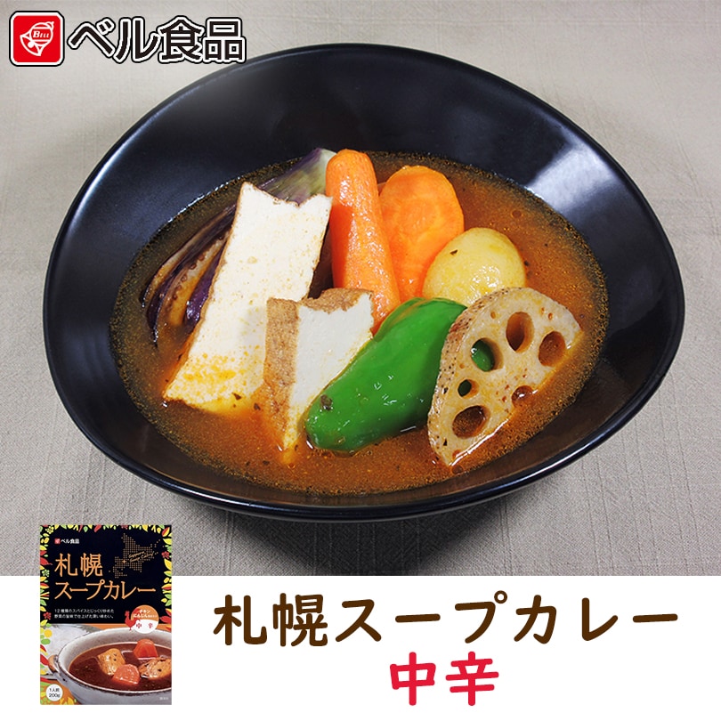 国内在庫 スープカレー 大豆ミートハンバーグのスープカレー 1個 カレー 富良野スープカレー