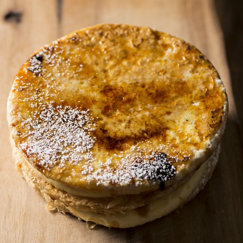 キャラメルブリュレミルフィーユ（直径14.5cm）