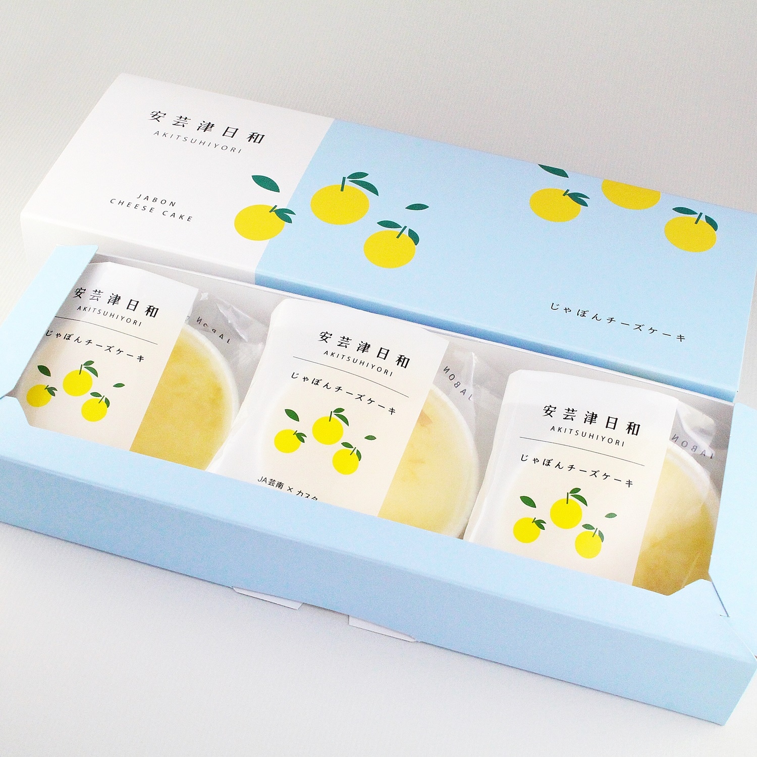 【広島】安芸津日和-じゃぼんチーズケーキ-（3個セット×2箱）