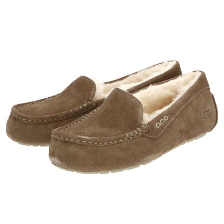 25cm】UGG モカシンシューズ【Ansley】slateを税込・送料込でお試し