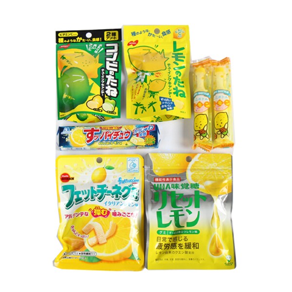 すっぱあまーい レモンのお菓子セット 6種 7コ を税込 送料込でお試し サンプル百貨店 おかしのマーチ
